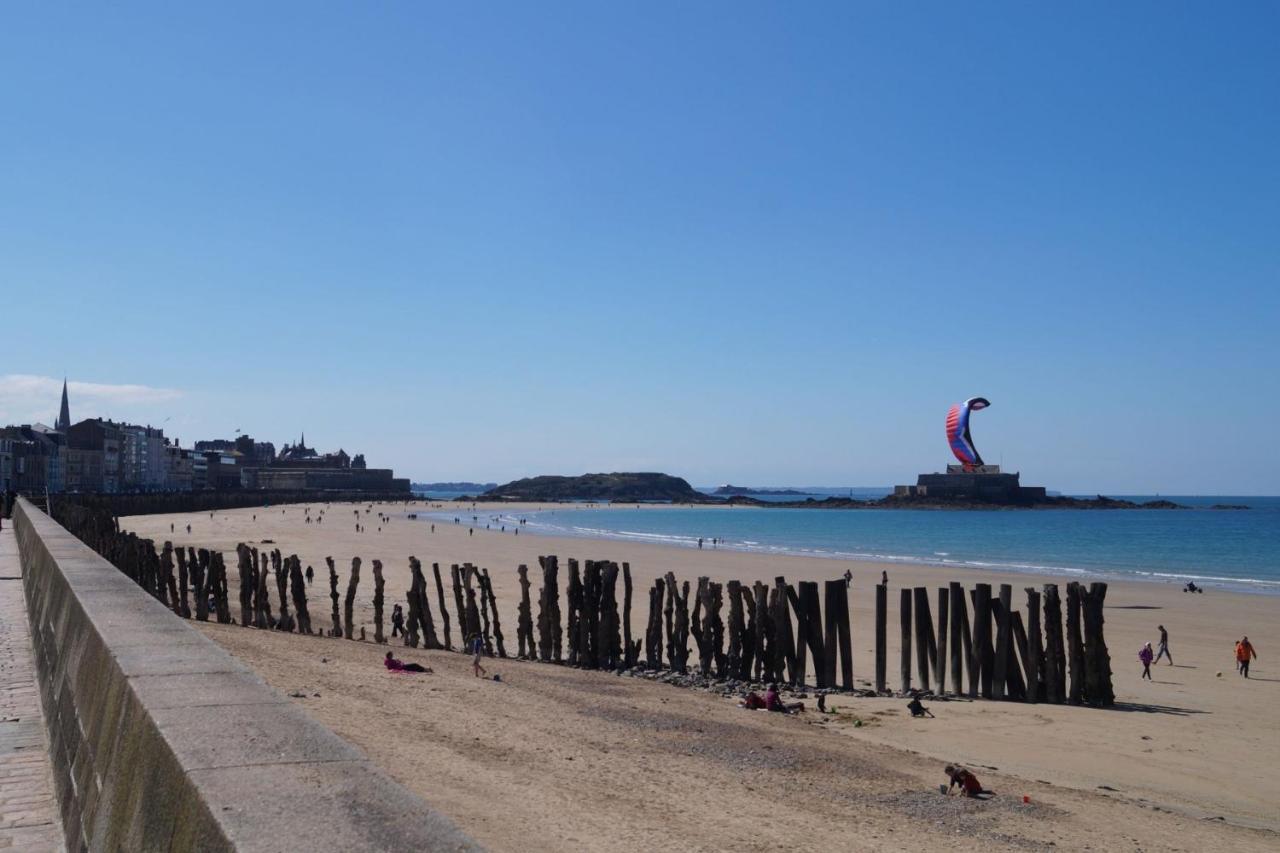 Studio 2 Pers Cancale Vue Mer Apartment Екстериор снимка
